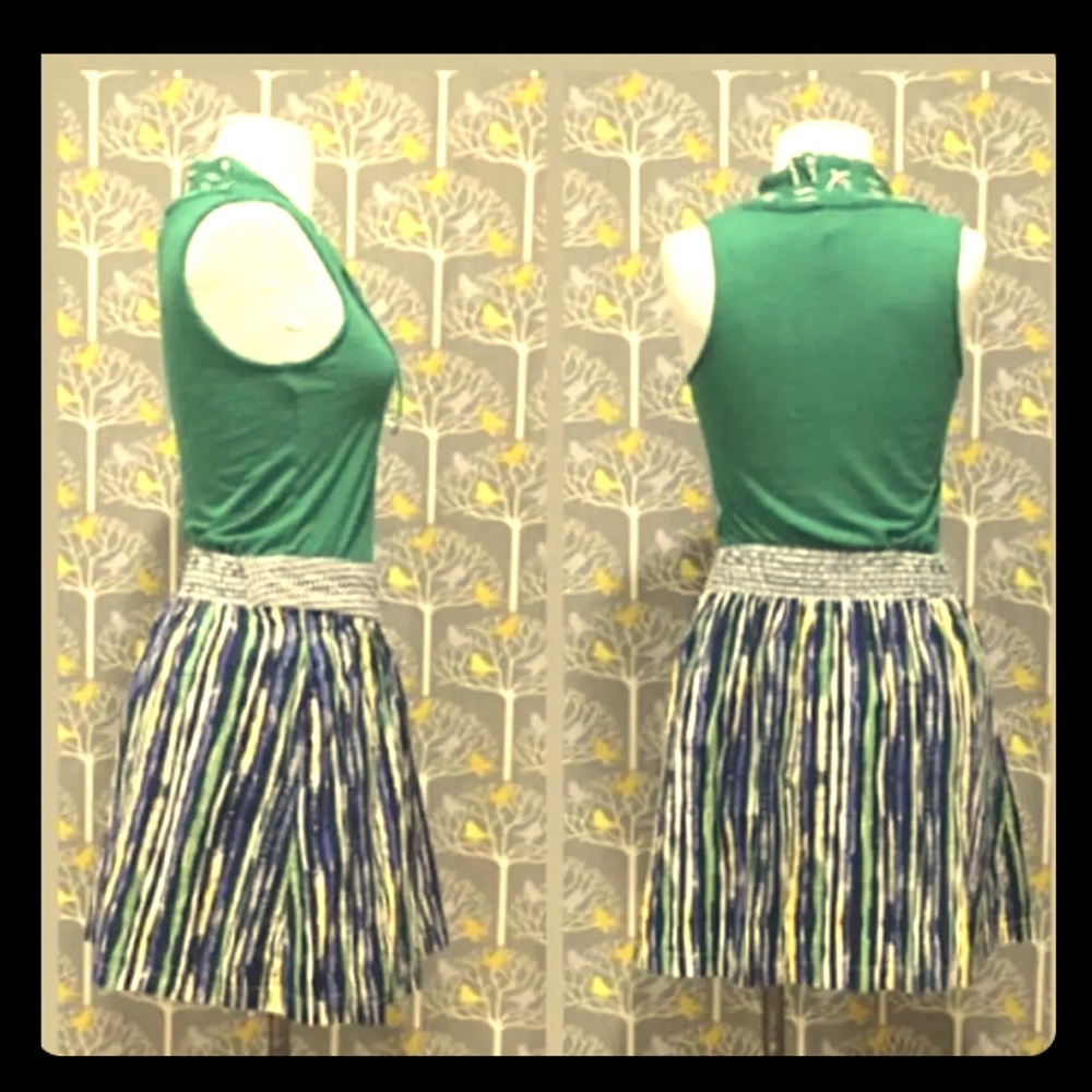 Anthropologie Porridge Duo Pattern Skirt size 6